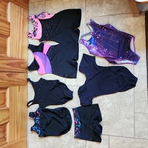 Girls gymnastics leotards
